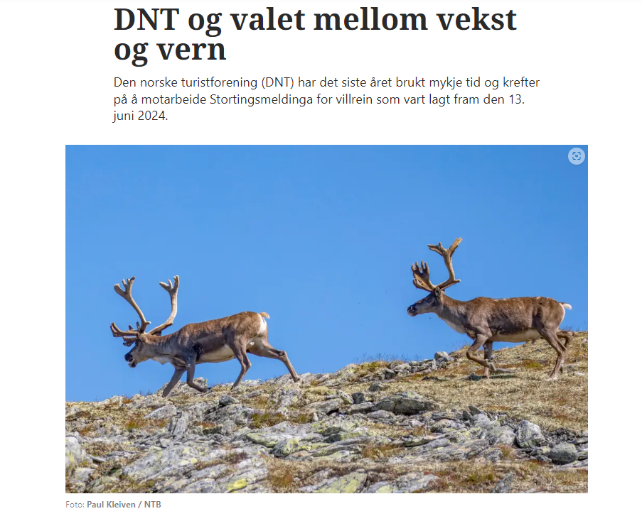 Kjem DNT til å ta ansvar?